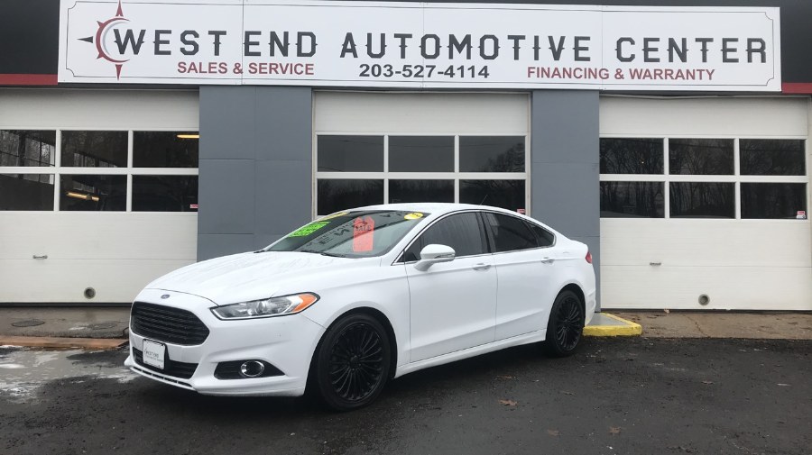 2013 Ford Fusion Titanium FWD, available for sale in Waterbury, Connecticut | West End Automotive Center. Waterbury, Connecticut
