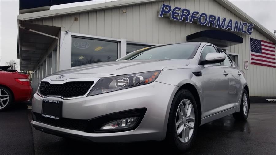 2013 Kia Optima 4dr Sdn LX, available for sale in Wappingers Falls, New York | Performance Motor Cars. Wappingers Falls, New York