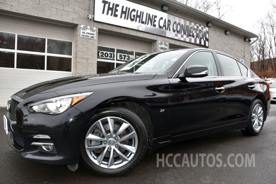 2014 Infiniti Q50 4dr Sdn Sport AWD, available for sale in Waterbury, Connecticut | Highline Car Connection. Waterbury, Connecticut