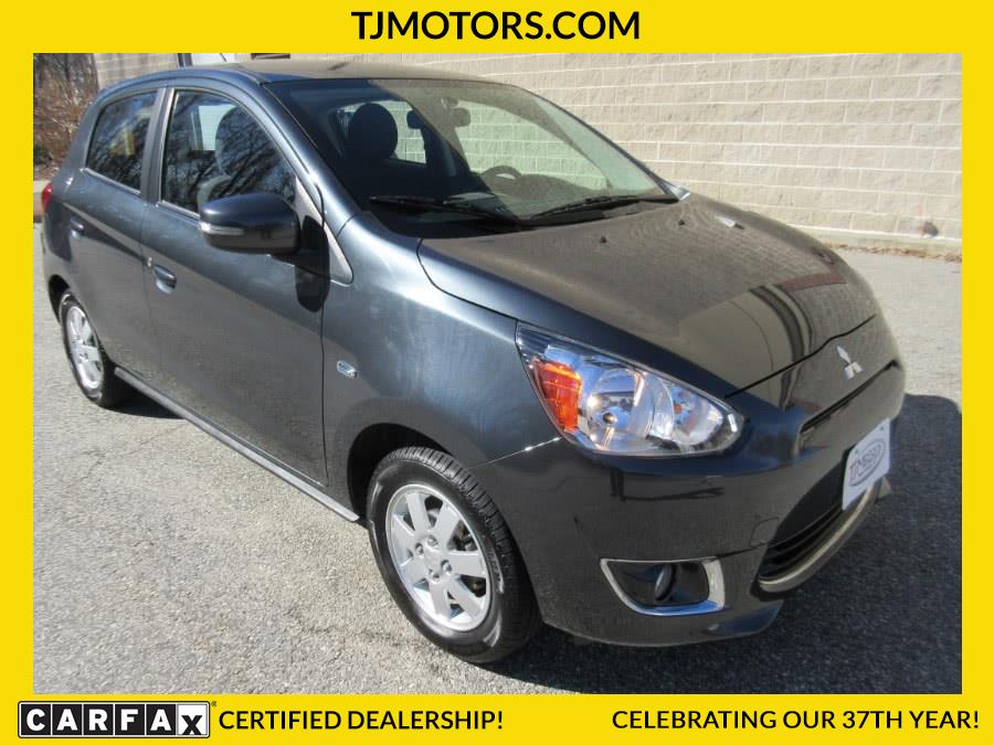 2015 Mitsubishi Mirage 4dr HB  ES, available for sale in New London, Connecticut | TJ Motors. New London, Connecticut