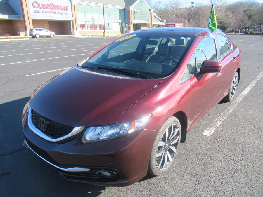 2015 Honda Civic Sedan 4dr CVT EX-L Clean Carfax/One Owner, available for sale in New Britain, Connecticut | Universal Motors LLC. New Britain, Connecticut