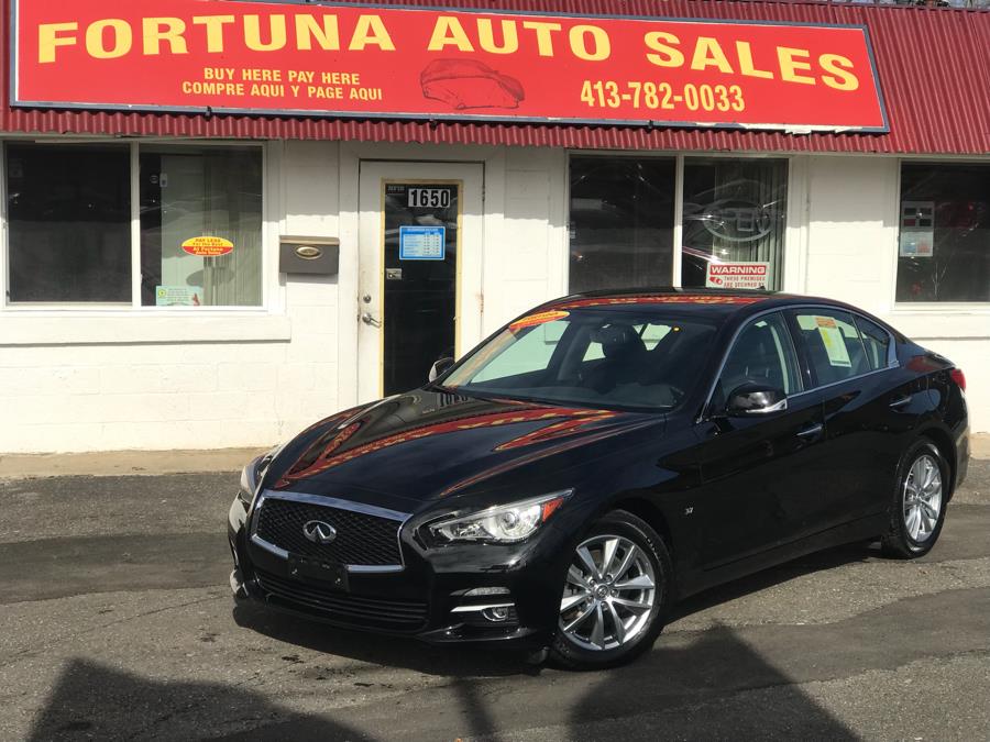 2014 INFINITI Q50 4dr Sdn Premium AWD, available for sale in Springfield, Massachusetts | Fortuna Auto Sales Inc.. Springfield, Massachusetts