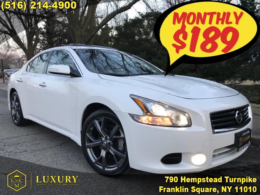 2014 Nissan Maxima 4dr Sdn 3.5 SV w/Sport Pkg, available for sale in Franklin Square, New York | Luxury Motor Club. Franklin Square, New York