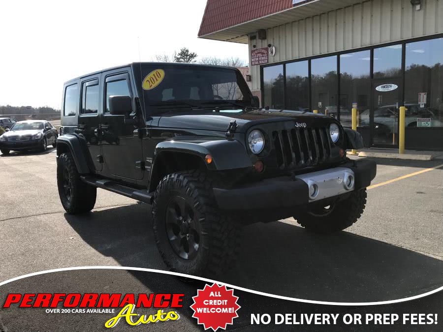 2010 Jeep Wrangler Unlimited 4WD 4dr Sahara, available for sale in Bohemia, New York | Performance Auto Inc. Bohemia, New York