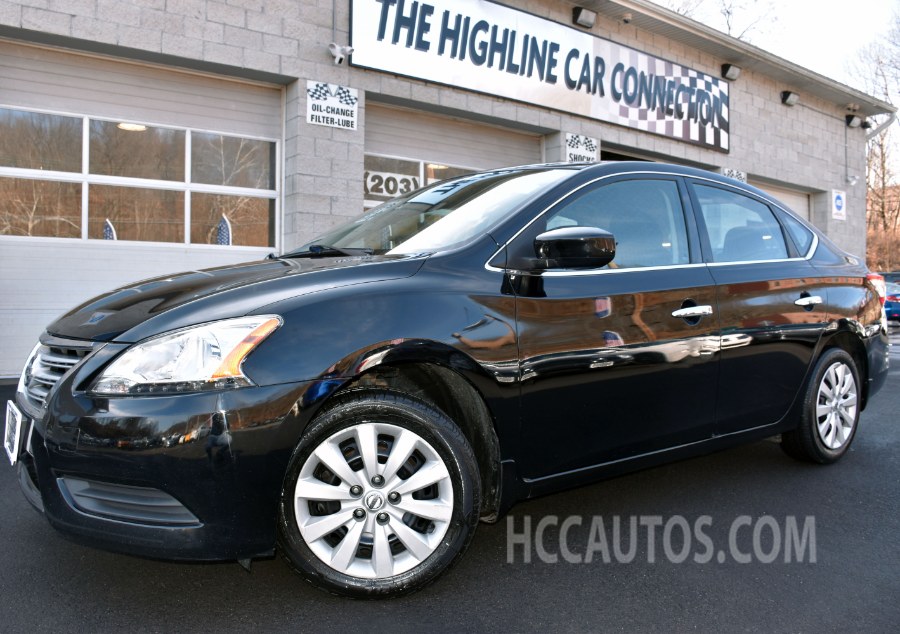2014 Nissan Sentra 4dr SV, available for sale in Waterbury, Connecticut | Highline Car Connection. Waterbury, Connecticut