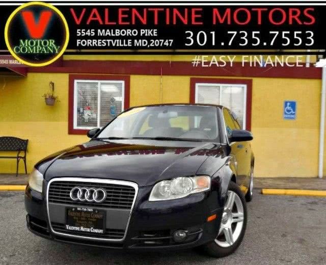 2006 Audi A4 2.0T, available for sale in Forestville, Maryland | Valentine Motor Company. Forestville, Maryland