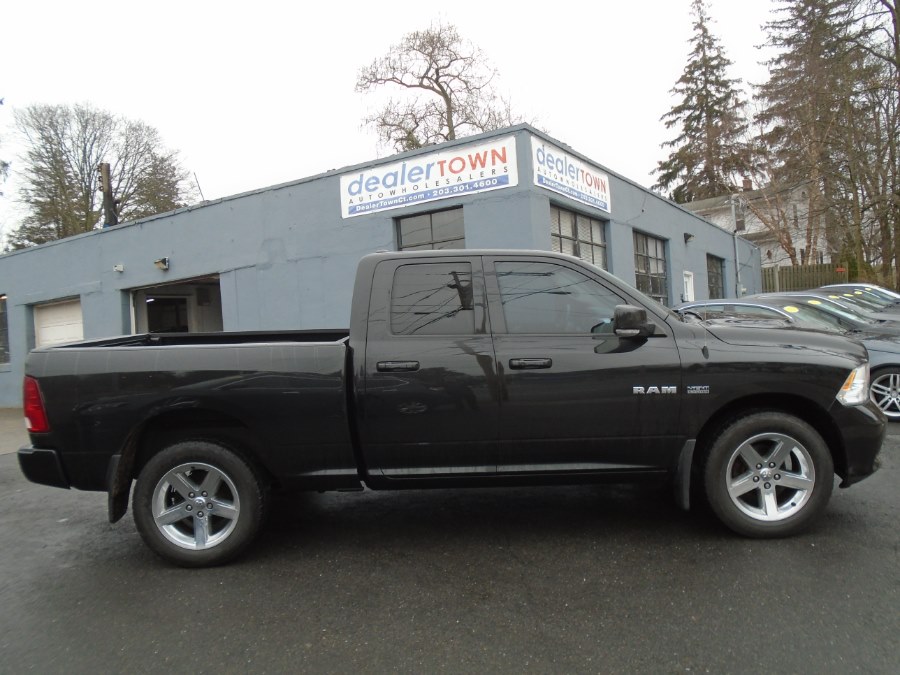 2010 Dodge Ram 1500 4WD Quad Cab 140.5" Sport, available for sale in Milford, Connecticut | Dealertown Auto Wholesalers. Milford, Connecticut
