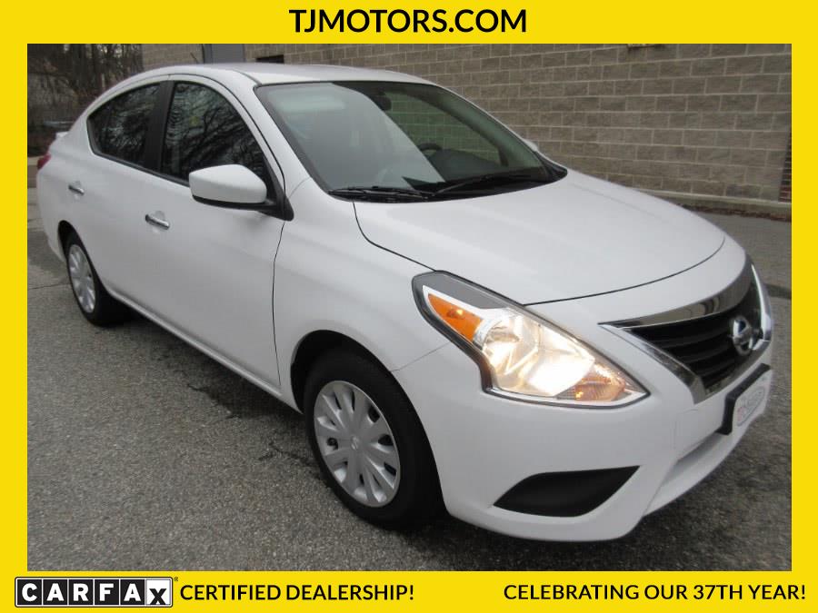 2016 Nissan Versa 4dr Sdn  1.6 SV, available for sale in New London, Connecticut | TJ Motors. New London, Connecticut