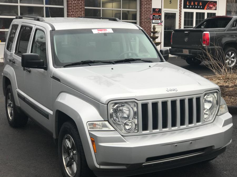 2008 Jeep Liberty 4WD 4dr Sport, available for sale in Canton, Connecticut | Lava Motors. Canton, Connecticut