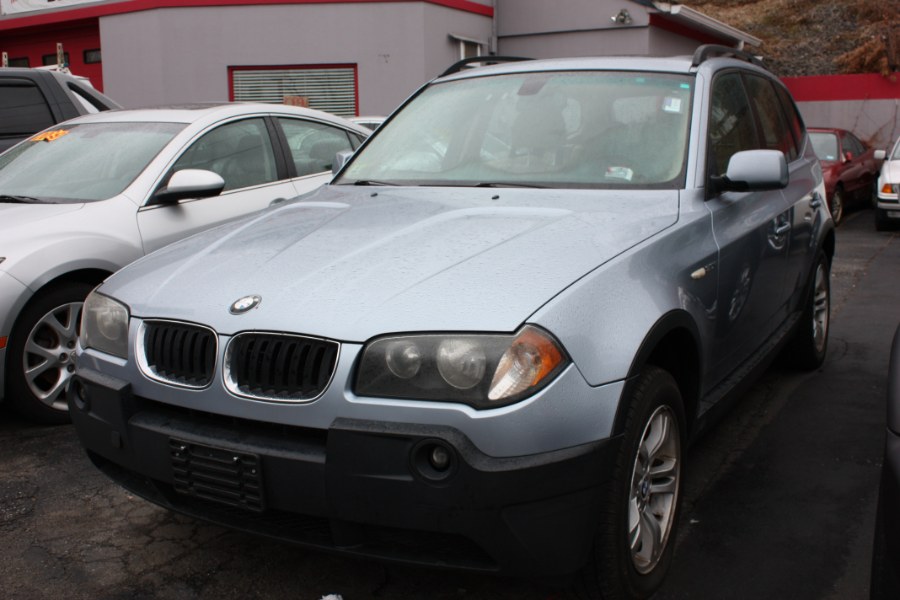 2005 BMW X3 X3 4dr AWD 3.0i, available for sale in Derby, Connecticut | Bridge Motors LLC. Derby, Connecticut