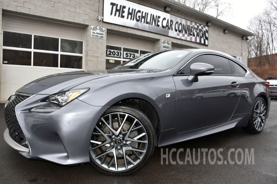 2016 Lexus RC 350 AWD F SPORT, available for sale in Waterbury, Connecticut | Highline Car Connection. Waterbury, Connecticut