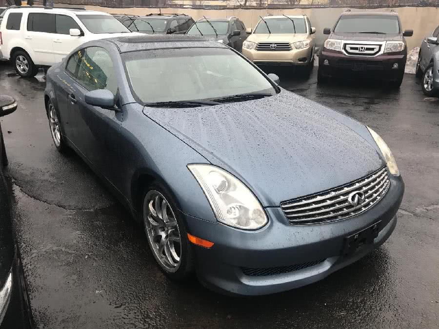 Used Infiniti G35 Coupe 2dr Cpe Auto 2006 | Chadrad Motors llc. West Hartford, Connecticut