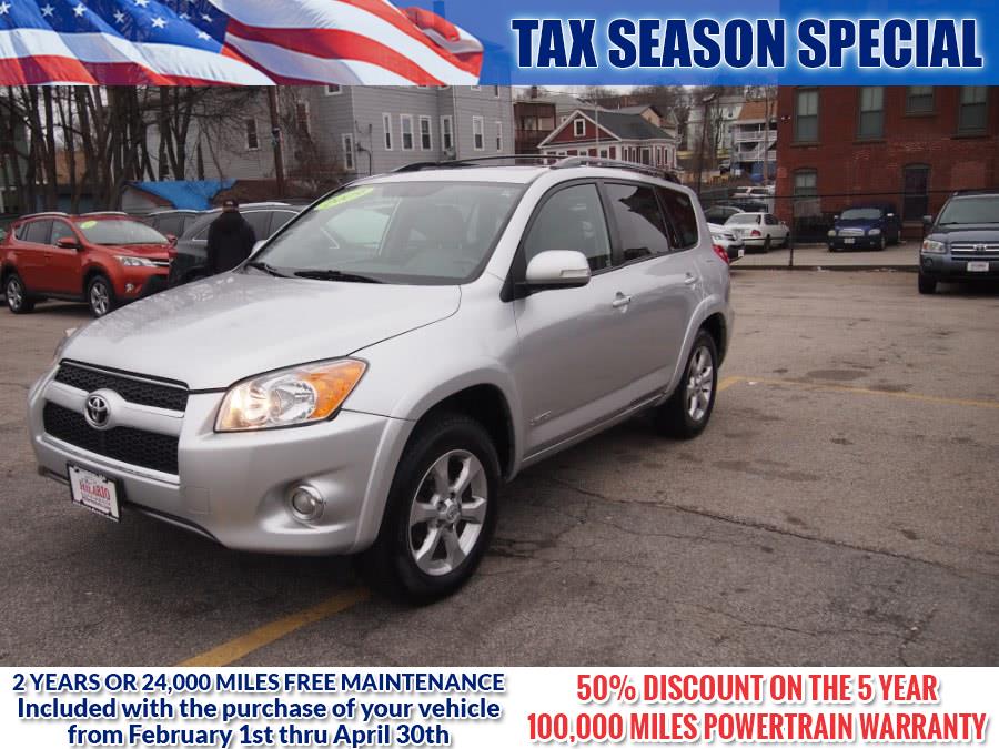 2009 Toyota RAV4 4WD 4dr 4-cyl 4-Spd AT Ltd (Natl), available for sale in Worcester, Massachusetts | Hilario's Auto Sales Inc.. Worcester, Massachusetts