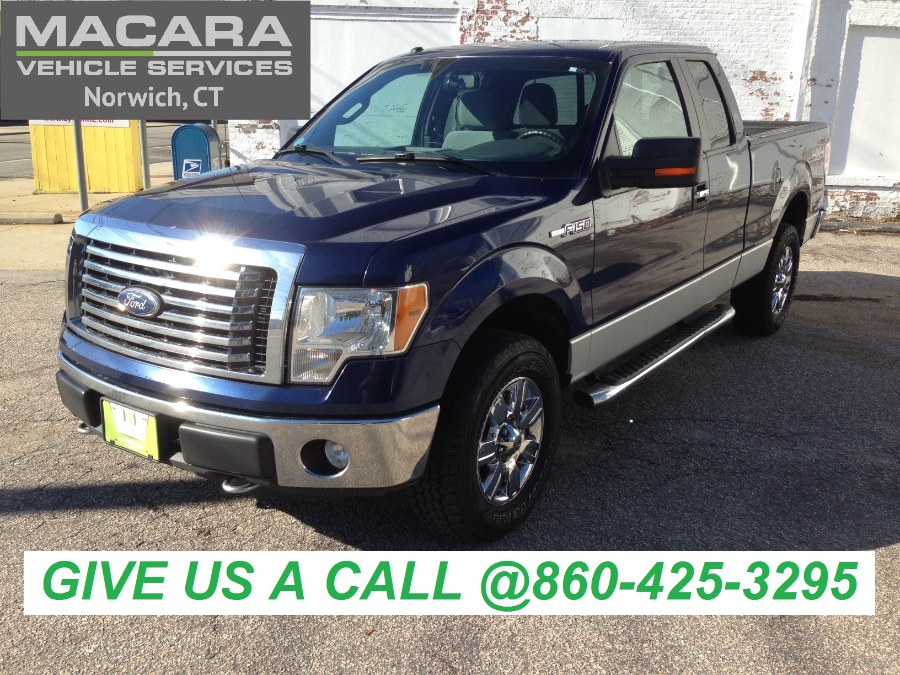 2011 Ford F-150 4WD SuperCab 145" XLT, available for sale in Norwich, Connecticut | MACARA Vehicle Services, Inc. Norwich, Connecticut