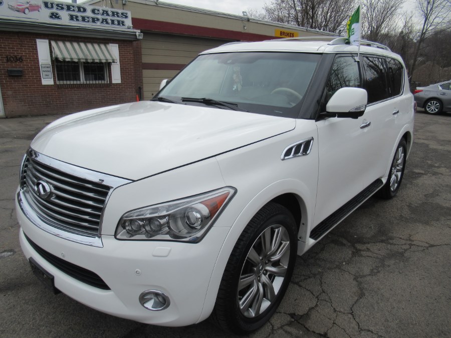2013 Infiniti QX56 4WD 4dr, available for sale in New Britain, Connecticut | Universal Motors LLC. New Britain, Connecticut