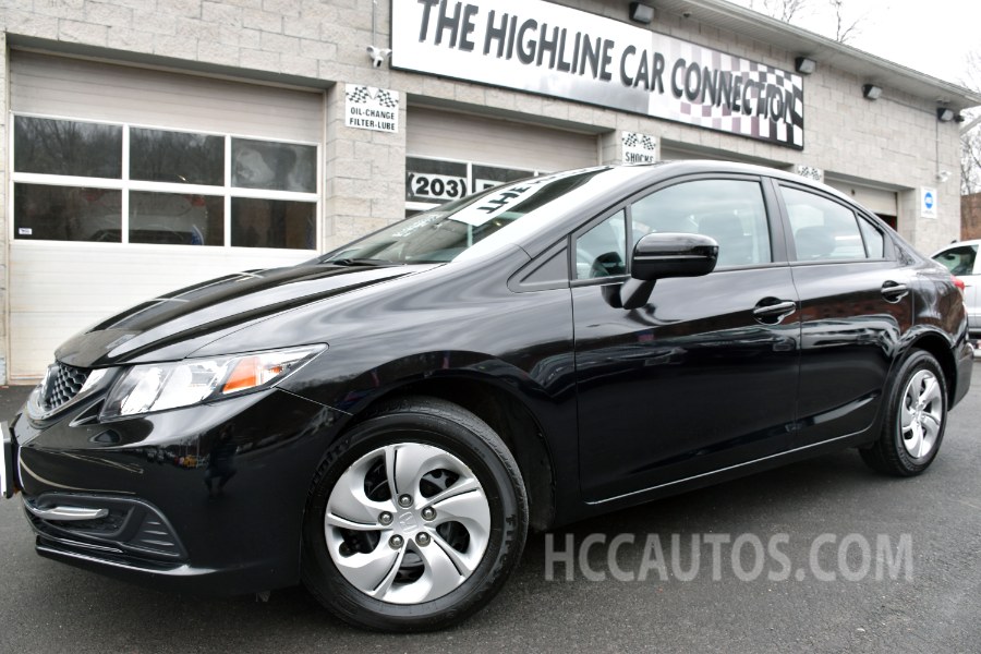 2015 Honda Civic Sedan 4dr LX, available for sale in Waterbury, Connecticut | Highline Car Connection. Waterbury, Connecticut
