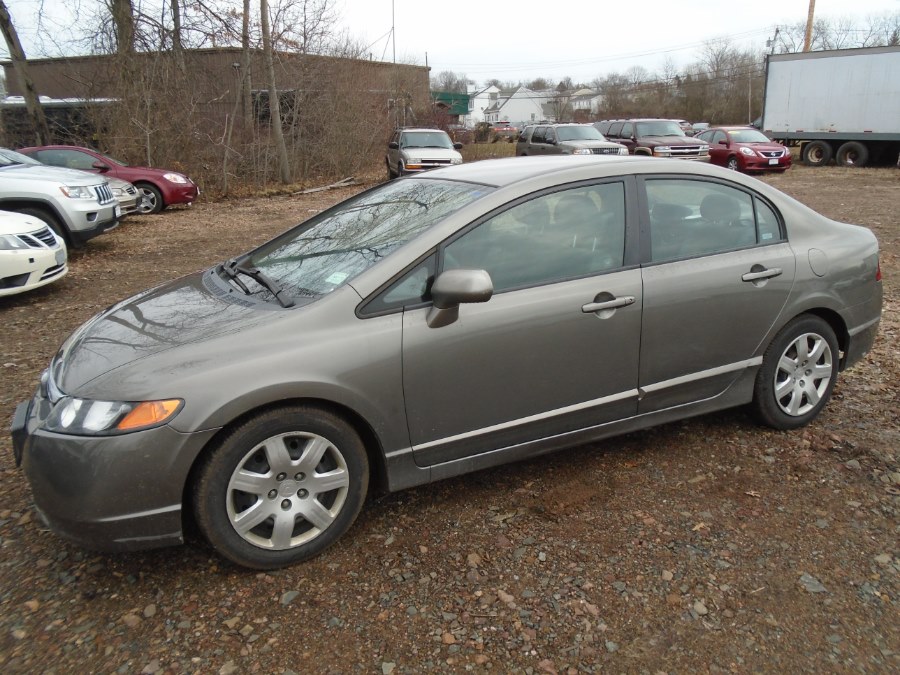 2007 Honda Civic Sdn 4dr MT LX, available for sale in Milford, Connecticut | Dealertown Auto Wholesalers. Milford, Connecticut