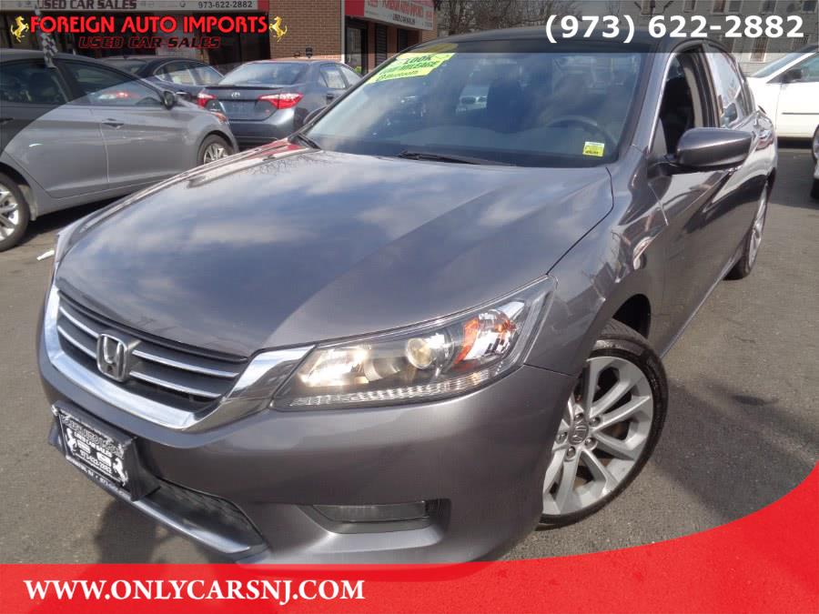2014 Honda Accord Sedan 4dr I4 CVT Sport, available for sale in Irvington, New Jersey | Foreign Auto Imports. Irvington, New Jersey