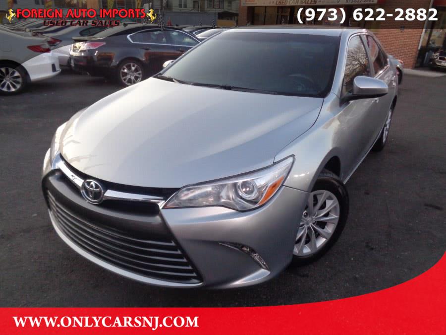2016 Toyota Camry 4dr Sdn I4 Auto LE (Natl), available for sale in Irvington, New Jersey | Foreign Auto Imports. Irvington, New Jersey