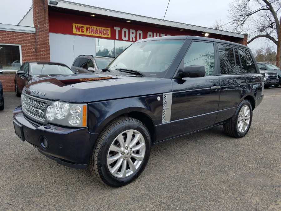 2008 Land Rover Range Rover 4WD 4dr Super Charge DVD Navi, available for sale in East Windsor, Connecticut | Toro Auto. East Windsor, Connecticut