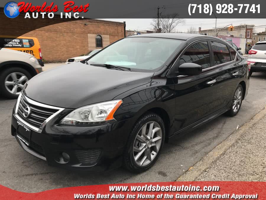 2013 Nissan Sentra 4dr Sdn I4 CVT SR, available for sale in Brooklyn, New York | Worlds Best Auto Inc. Brooklyn, New York