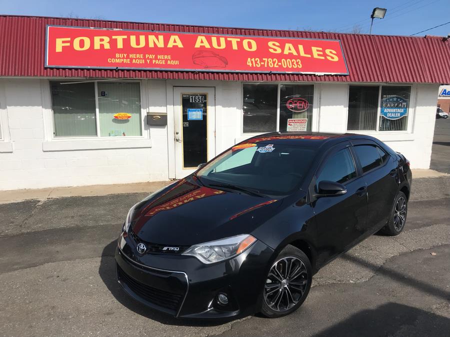 2014 Toyota Corolla 4 door s, available for sale in Springfield, Massachusetts | Fortuna Auto Sales Inc.. Springfield, Massachusetts