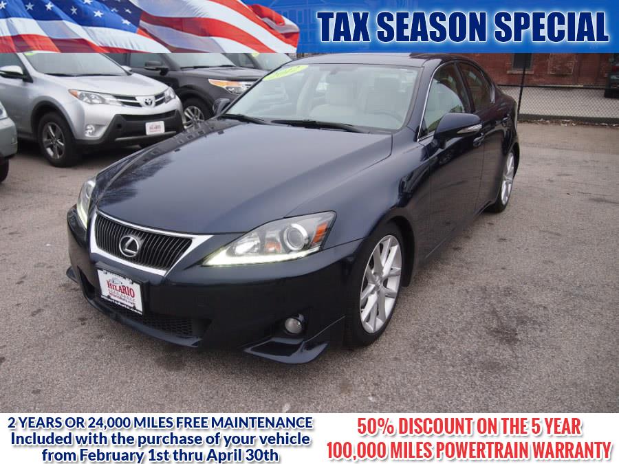 2012 Lexus IS 250 4dr Sport Sdn Auto AWD, available for sale in Worcester, Massachusetts | Hilario's Auto Sales Inc.. Worcester, Massachusetts