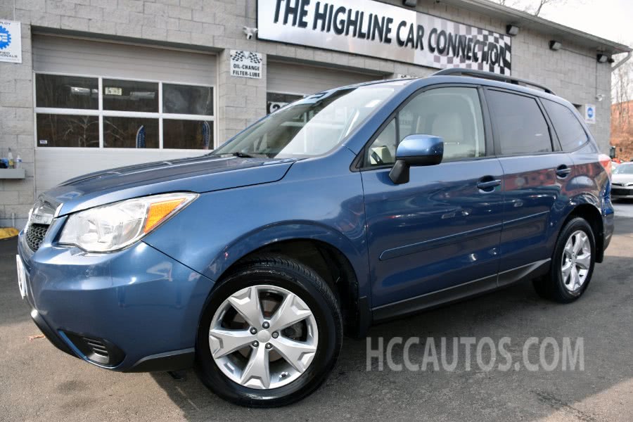 2014 Subaru Forester 4dr Man 2.5i Premium PZEV, available for sale in Waterbury, Connecticut | Highline Car Connection. Waterbury, Connecticut