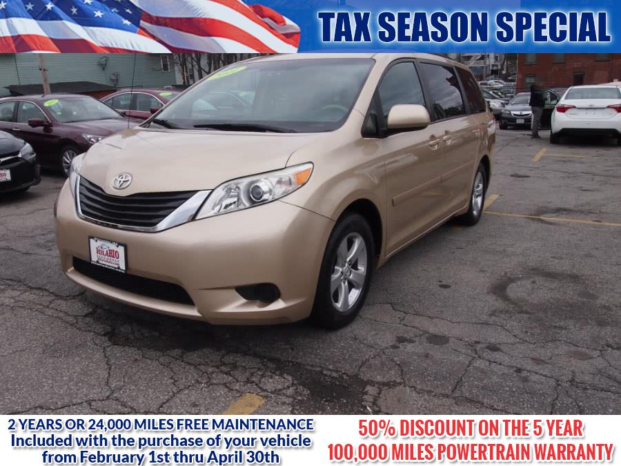 2011 Toyota Sienna 5dr 8-Pass Van V6 LE FWD (Natl), available for sale in Worcester, Massachusetts | Hilario's Auto Sales Inc.. Worcester, Massachusetts