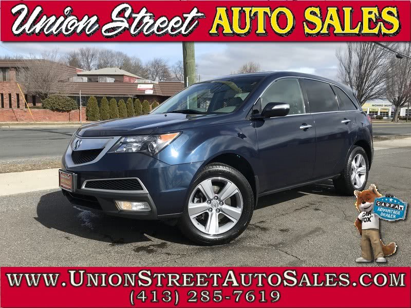 2012 Acura MDX AWD 4dr Tech Pkg, available for sale in West Springfield, Massachusetts | Union Street Auto Sales. West Springfield, Massachusetts