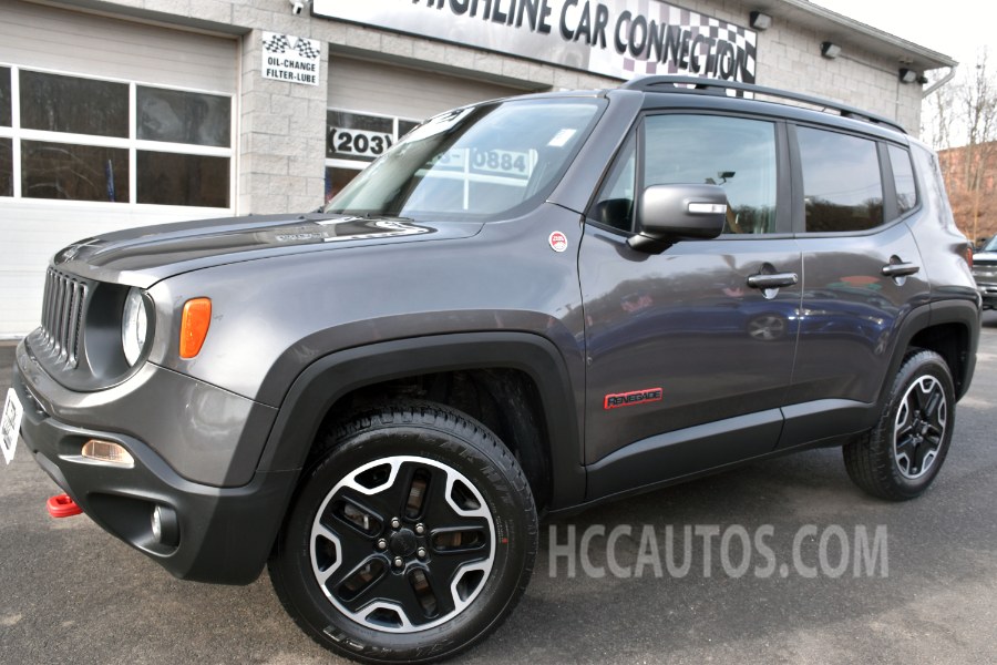 2017 Jeep Renegade Trailhawk 4x4, available for sale in Waterbury, Connecticut | Highline Car Connection. Waterbury, Connecticut