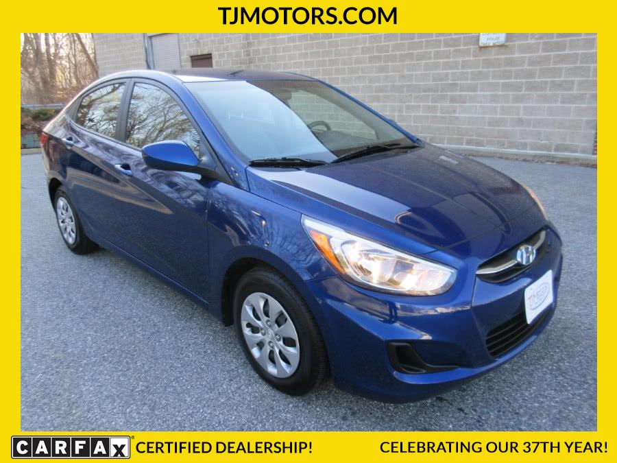 2016 Hyundai Accent 4dr Sdn Auto SE, available for sale in New London, Connecticut | TJ Motors. New London, Connecticut