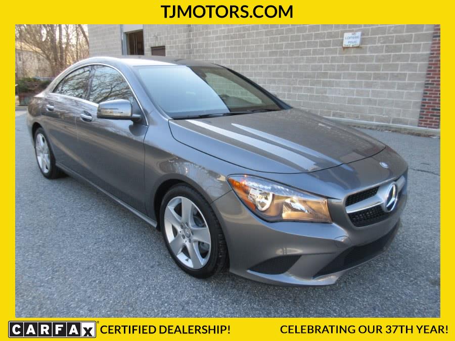 2015 Mercedes-Benz CLA-Class 4dr Sdn CLA250 4MATIC, available for sale in New London, Connecticut | TJ Motors. New London, Connecticut