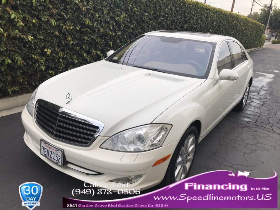 2007 Mercedes-Benz S-Class 4dr Sdn 5.5L V8 4MATIC, available for sale in Garden Grove, California | Speedline Motors. Garden Grove, California