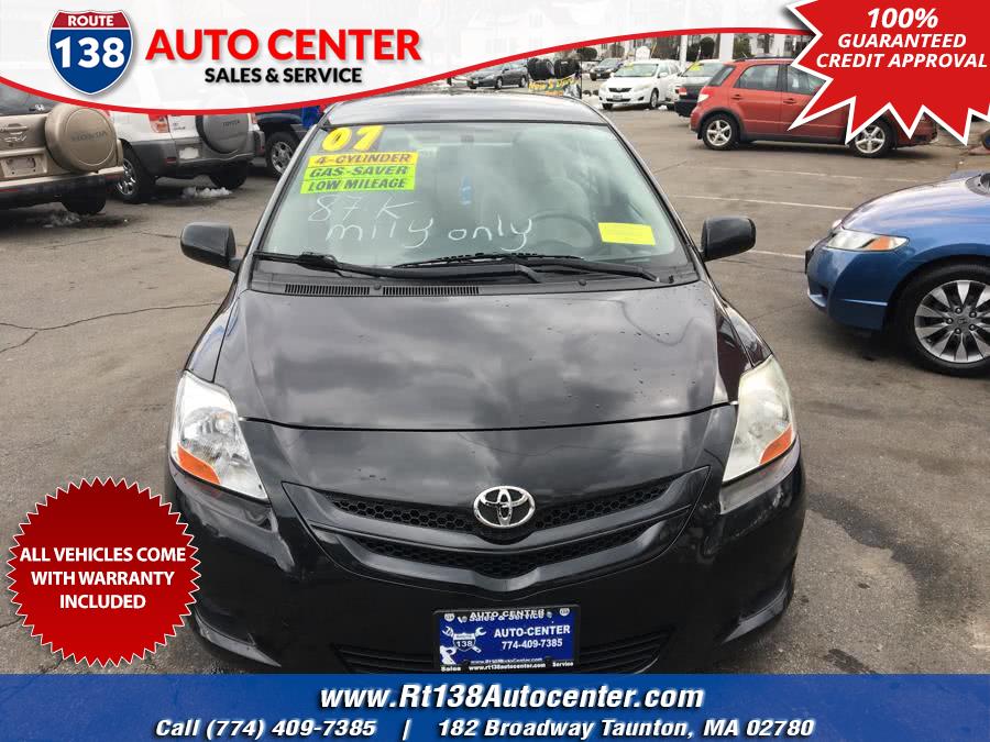 2007 Toyota Yaris 4dr Sdn Auto Base, available for sale in Taunton, Massachusetts | Rt 138 Auto Center Inc . Taunton, Massachusetts