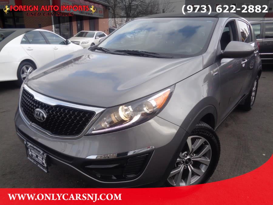 2016 Kia Sportage AWD 4dr LX, available for sale in Irvington, New Jersey | Foreign Auto Imports. Irvington, New Jersey