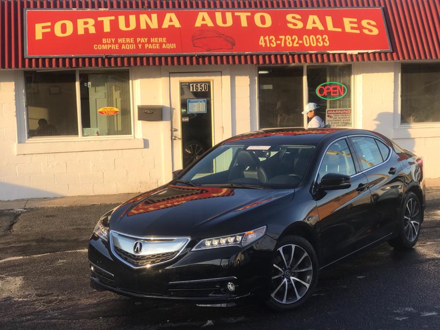 2015 Acura TLX 4dr Sdn FWD V6 Tech, available for sale in Springfield, Massachusetts | Fortuna Auto Sales Inc.. Springfield, Massachusetts