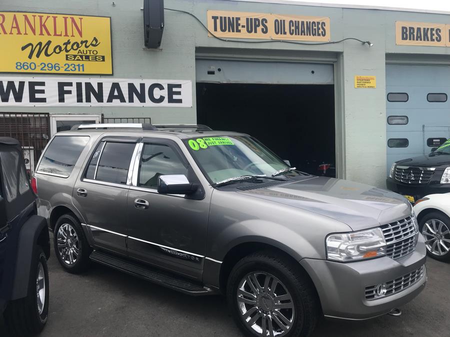 2008 Lincoln Navigator 4WD 4dr, available for sale in Hartford, Connecticut | Franklin Motors Auto Sales LLC. Hartford, Connecticut