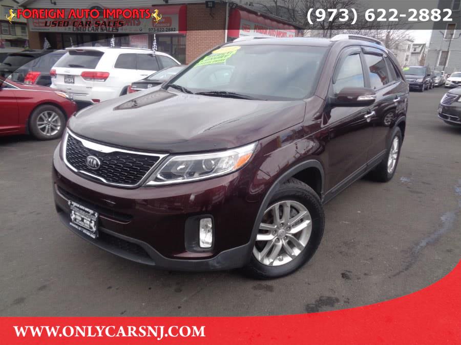 2015 Kia Sorento 2WD 4dr I4 LX, available for sale in Irvington, New Jersey | Foreign Auto Imports. Irvington, New Jersey