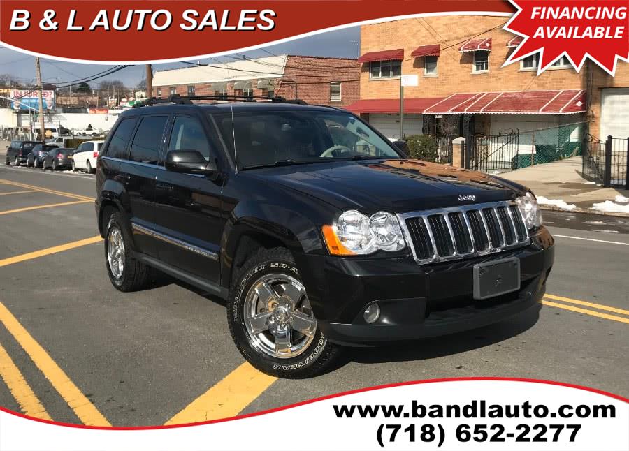 2009 Jeep Grand Cherokee 4WD 4dr Limited, available for sale in Bronx, New York | B & L Auto Sales LLC. Bronx, New York