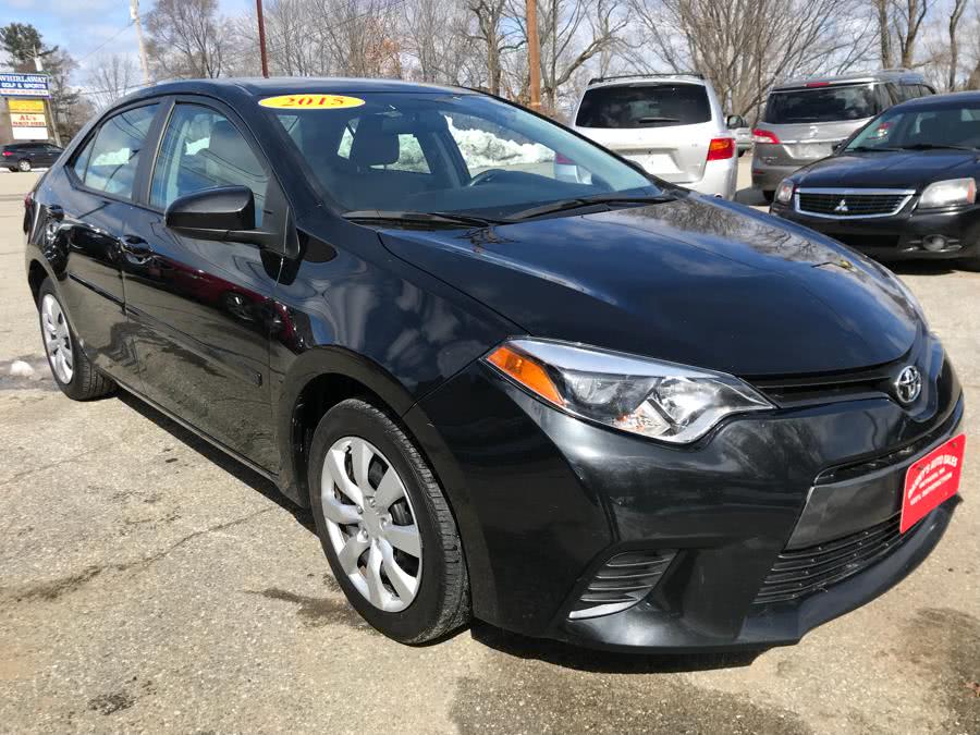 2015 Toyota Corolla 4dr Sdn CVT LE (Natl), available for sale in Methuen, Massachusetts | Danny's Auto Sales. Methuen, Massachusetts