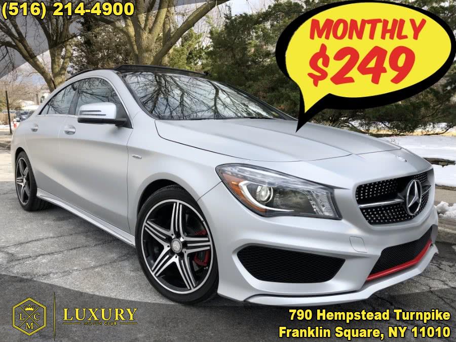 2014 Mercedes-Benz CLA-Class 4dr Sdn CLA250 FWD, available for sale in Franklin Square, New York | Luxury Motor Club. Franklin Square, New York
