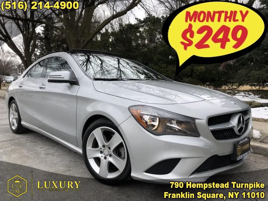 2015 Mercedes-Benz CLA-Class 4dr Sdn CLA250 4MATIC, available for sale in Franklin Square, New York | Luxury Motor Club. Franklin Square, New York