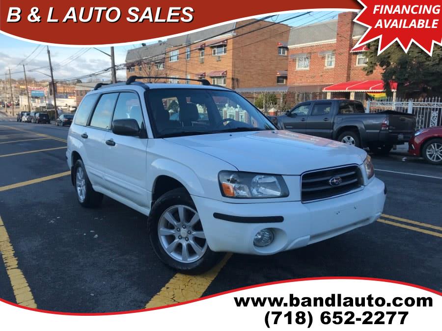 2005 Subaru Forester 4dr 2.5 XS Auto w/Moonroof, available for sale in Bronx, New York | B & L Auto Sales LLC. Bronx, New York