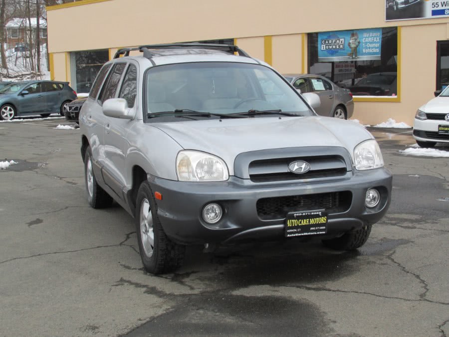 2005 Hyundai Santa Fe 4dr GLS 4WD 2.7L Auto, available for sale in Vernon , Connecticut | Auto Care Motors. Vernon , Connecticut