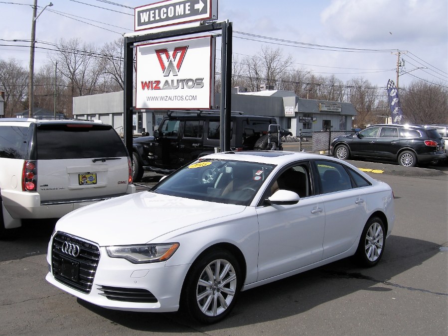 2015 Audi A6 4dr Sdn quattro 2.0T Premium Plus, available for sale in Stratford, Connecticut | Wiz Leasing Inc. Stratford, Connecticut