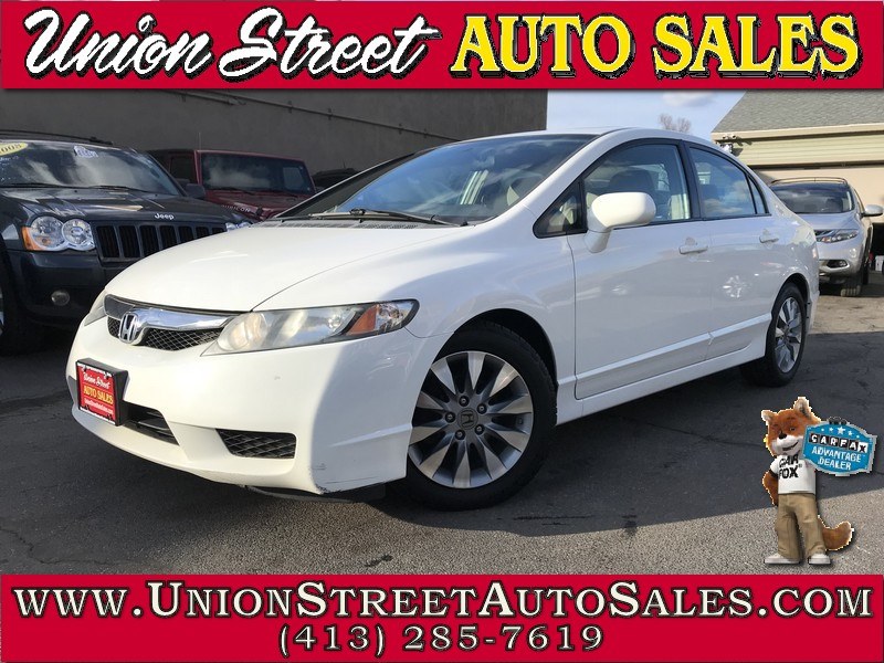 2010 Honda Civic Sdn 4dr Auto EX, available for sale in West Springfield, Massachusetts | Union Street Auto Sales. West Springfield, Massachusetts