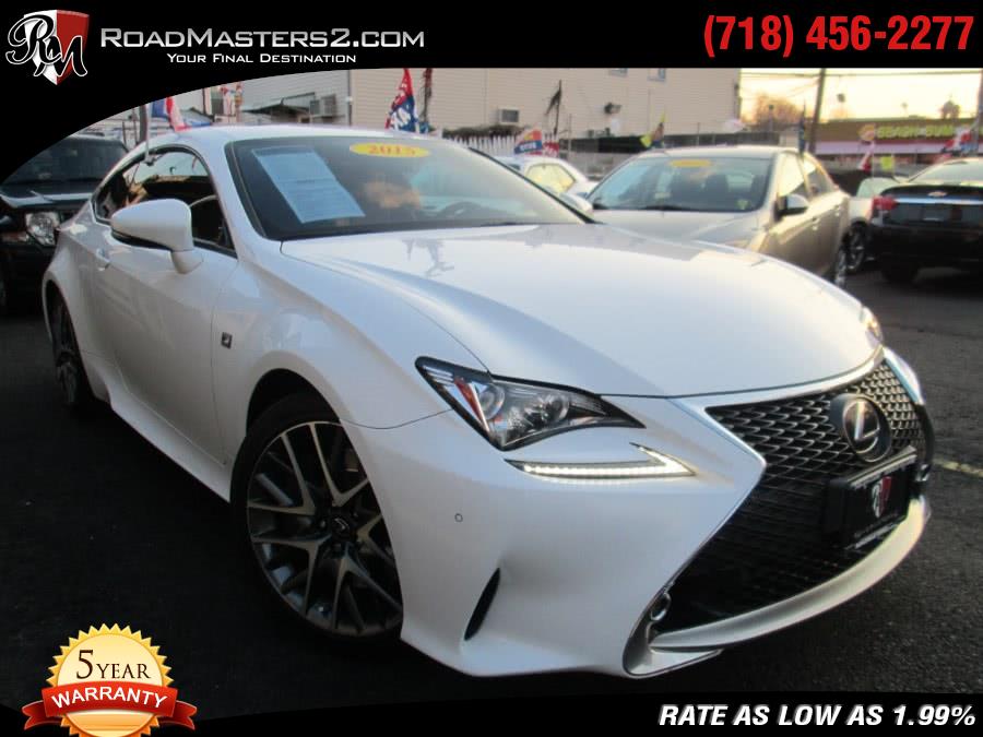 2015 Lexus RC 350 2dr Cpe F Sport Navi Sunroof, available for sale in Middle Village, New York | Road Masters II INC. Middle Village, New York