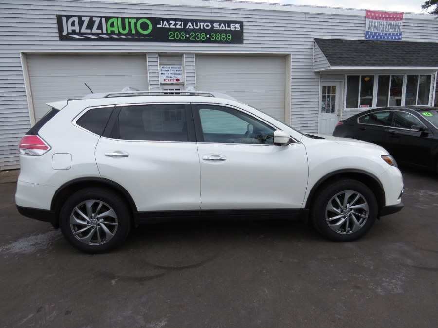2015 Nissan Rogue AWD 4dr SL, available for sale in Meriden, Connecticut | Jazzi Auto Sales LLC. Meriden, Connecticut