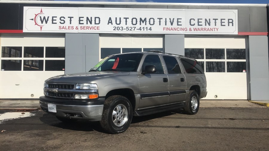 2002 Chevrolet Suburban 4dr 1500 4WD LS, available for sale in Waterbury, Connecticut | West End Automotive Center. Waterbury, Connecticut